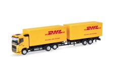 Herpa 321501 - H0 - Volvo Koffer-Sattelzug DHL